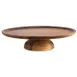 APS Germany APS 33294 - 13" Acacia Wood Cake Stand, 3-1/8" Height, Waterproof, 13" Diameter - 1/Case 1 image