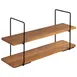 APS Germany APS 33301 - 2‑Tier Display Stand, Metal Black, 13"‑16" Height, 4‑Piece Set 1 image