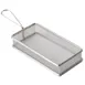 APS Germany APS 40611 Fry Basket, 10"-1/4 x 5"⅛ Stainless Steel Snackholder, Dishwasher Safe - 1/Case 1 image