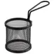 APS Germany APS 40624 Fry Basket, 3-1/8" Diameter Stainless Steel Black Matte - 1/Case 1 image