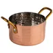 APS Germany APS 40730 Serving Pot, 10 Oz Round 3½" Dia x 2⅛" H, Copper‑Aluminum Finish - 1/Case 1 image
