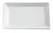 APS Germany APS 83417 - White Melamine Tray, 11-7/8" L x 8-3/8" W x 1-1/4" H, Safe - 5/Case 1 image