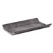 APS Germany APS 84402 - Tray, 12"-7" Melamine, Dark Gray Concrete Pattern, Dishwasher Safe - 6/Case 1 image