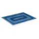 APS Germany APS 84671 - Serving Tray, 12-7/8" x 10-1/2" x 7/8", Blue Ocean Melamine, Feet - 6/Case 1 image