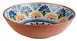 APS Germany APS 84690 - 12" x 3½" Round Melamine Bowl, 3 Qt (101.4 oz) Terracotta Design - 6/Case 1 image