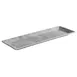 APS Germany APS 84824 - Melamine Serving Tray, 12" x 4" Concrete Pattern, Stackable Safe - 6/Case 1 image