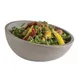 APS Germany APS 84835 Plastic Bowl, 8.5" Dia x 3.75" H, 23.75oz (3/4 Qt), Melamine Concrete - 4/Case 1 image