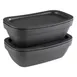 APS Germany APS 84881 - Melamine Bowl, 47-3/8 oz (1 Qt), 10.5" L x 6.5" W x 3.375" H - 6/Case 2 image