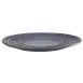 APS Germany APS 85027 - 8.5" Blue Melamine Loop Plate, Scratch‑Proof, Acid‑Resistant, Dishwasher Safe - 6/Case 1 image