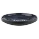 APS Germany APS 85056 - 9" Round Melamine Plate, Grey/Blue, High Rim, Dishwasher Safe - 6/Case 1 image