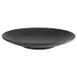 APS Germany APS 85063 - Black Melamine Plate, Round 8.25" Dia, Scratch‑Proof, Dishwasher Safe - 6/Case 1 image