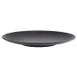 APS Germany APS 85065 - 13" Round Black Melamine Plate, Scratch‑Proof, Dishwasher Safe - 6/Case 1 image