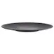 APS Germany APS 85066 - 16.5" Black Melamine Round Plate, 1.375" H Durable Dishwasher Safe - 6/Case 1 image