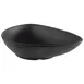 APS Germany APS 85076 - 9" x 7" Black Melamine Bowl, 20.2 oz, Finish, Dishwasher Safe - 12/Case 1 image