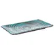 APS Germany APS 85200 - Cancun Tray, 5"3/8 x 9"1/4 x 5/8", Melamine, Pattern, Scratch‑Proof - 6/Case 1 image