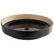 APS Germany APS 85231 - 13" Black Round Serving Bowl with Drip Tray, 2‑Piece Frida Set - Set 1 image