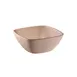 APS Germany APS 85416 - Square Beige Melamine Bowl 1 Qt Acid‑Resistant, Dishwasher Safe - 6/Case 1 image