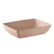 APS Germany APS 85418 - Beige Rectangular Melamine Bowl 12"-13" 3 Quart Soft Matte Finish - 4/Case 1 image