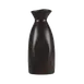 Libbey BF-9 Sake Bottle, 9 oz, 2.625" Dia x 6.125" H Turquoise Ceramic Dark Brown Rim - 12/Case 1 image