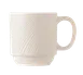 Libbey BO-1114 - China Mug, 11.5 oz Bright White Porcelain, Stackable, 3-5/8" H x 4-5/8" D, 36/Case 1 image
