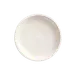 Libbey BO-1145 - 9" Round Porcelain Plate, Bright White, Embossed Rim, Fully Vitrified, 24/Case 1 image