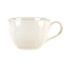 Libbey BO-1152 China Cup, 7.5 oz Bright White Porcelain, 2½" H x 3½" T x 4⅝" D, Eared‑Handle - 36/Case 1 image