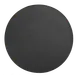Libbey BTM-6125 Tray Liner – Sonoran Black Rubber Mat, 12" - 15" Long Side, 12/Case 1 image