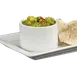 Libbey BW-019 - Canne Sauce Dish, 5.5 oz, 2" Height, Ultra Bright White Porcelain, 36/Case 1 image