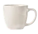 Libbey BW-1110 China Mug, 10‑Ounce Bright White Porcelain, 3‑1/4" H x 3‑1/2" T, Non‑Stackable, - 36/Case 1 image