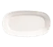 Libbey BW-1126 Racetrack Platter – 12" x 6-5/8" Oblong Porcelain, Bright White – 12/Case 1 image