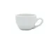 Libbey BW-1154-1 Espresso Cup, 3 oz Bright White Porcelain, Non‑Stackable, Infinity Finish- 12/Case 1 image