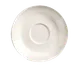 Libbey BW-1162 Round Porcelain Saucer 5.75" Diameter Bright White Basics Collection - 36/Case 1 image