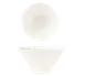 Libbey BW-5107 - 16 oz Conical Porcelain Bowl, 6" Diameter x 2-7/8" Height, White - 12/Case 1 image