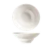 Libbey BW-8100 - 8" Round Porcelain Bowl, 7 oz Bright White, Chef II, 8" Dia x 3" H - 12/Case 1 image