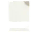 Libbey BW-8174 - 4" Square Porcelain Plate, Bright White, Corner Handle, Selection II, 36/Case 1 image