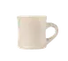 Libbey CA-75 China Mug, 8.5 oz Cream White Porcelana, Height 3⅝" Width 4¾", Non‑Stackable - 24/Case 1 image