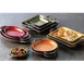 Libbey CBC-001 Oval Dish, 4 oz (7" x 4-1/8"), Two‑Tone Chili Ceramic Pan, 350°F Heat - 12/Case 2 image