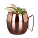 Libbey CMM-100 Metal Mug – 14 oz Moscow Mule, Copper Plating, Stainless Steel Base, Finish - 12/Case 1 image