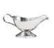 Libbey CT-127 Gravy Boat, 10 oz (0.3 L) 18/8 Stainless Steel, Belle Collection - 1/Case 1 image