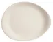 Libbey DRI-15-DME - 14" Oval Melamine Platter Beige Driftstone 14-1/8" x 11-1/4" - 6/Case 1 image