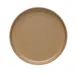 Libbey DRI-19-S - 9" Round Coupe Plate, Vitrified Porcelain, Matte Sand Driftstone Finish - 12/Case 1 image