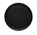 Libbey DRI-20-O China Plate – 10.5" Round Coupe, Flat Edge, Porcelain, Onyx Satin Matte - 12/Case 1 image