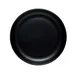 Libbey DRI-22-O Low Bowl – 9" Round Onyx Porcelain, Fully Vitrified, Satin Matte Finish - 12/Case 1 image