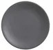 Libbey DRI-3-G - 11" Round Coupe Rim Porcelain Plate, Satin Matte Driftstone Finish - 12/Case 1 image
