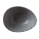 Libbey DRI-5-G Oval Porcelain Bowl, 4" x 1-3/4" H, 3‑oz Capacity, Matte Finish, Driftstone - 24/Case 1 image