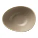 Libbey DRI-5-S Oval Porcelain Bowl 4" x 1-3/4" H 3‑oz Matte Driftstone Finish - 24/Case 1 image