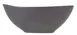 Libbey DRI-6-G Oval Porcelain Bowl, 38 Oz (8" x 7" x 3½"), Matte Granite Driftstone Finish - 12/Case 2 image