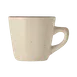 Libbey DSD-1 - 7 oz Stoneware Cup, Cream White Desert Sand, 3" H x 4-1/4" D, Non‑Stackable - 36/Case 1 image