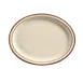 Libbey DSD-13 - Oval Stoneware Platter, 11.5" x 9.1", Cream White, Narrow Rim, Ceramic, - 12/Case 1 image