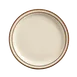 Libbey DSD-6 China Plate - 6.5" Round Stoneware, Cream White Desert Sand, Narrow Rim - 36/Case 1 image